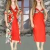 Digital Print 2 Pcs Nighty-05