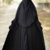 Long abaya Black