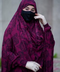 Alternative view of Long Jilbab - LK14