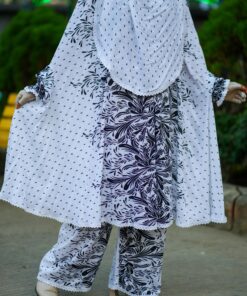 Alternative view of Premium Arabic Style Khimar Set -8