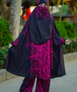 Alternative view of Premium Arabic Style Khimar Set - 2