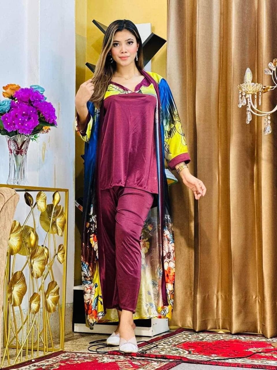 Luxury Nightwear – 3 Part Print