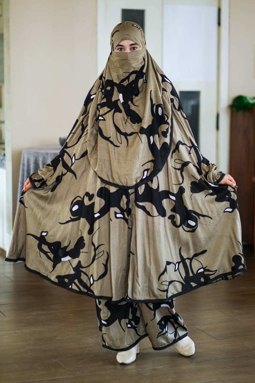Khimar & Plazo Set -995 - Image 2