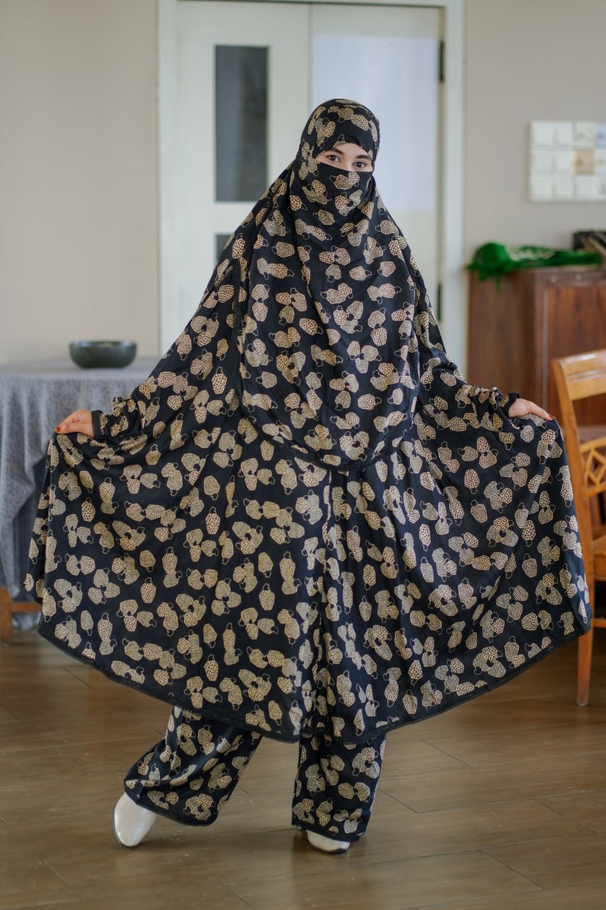 Khimar & Plazo Set -1000