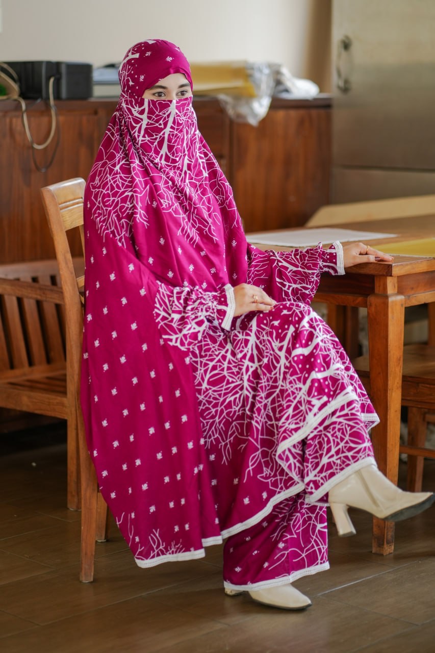 Khimar & Plazo Set -998